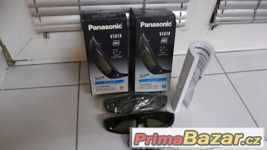 Panasonic 3D TV Brýle (velikost M) a (velikost S) TY-ER3D4ME – fotografie 2