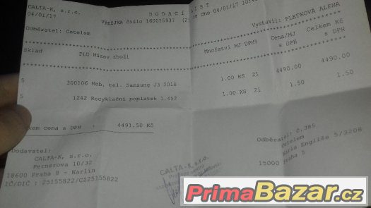 Samsung Galaxy J3 černý – fotografie 5