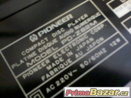 Kultovní přehrávač na 6 CD Pioneer PD - Z82M – fotografie 2