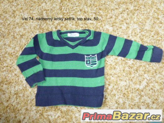 Mikiny a svetry vel 62-80 – fotografie 5