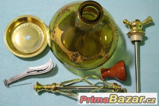 Vodní dýmka Sahara Smoke Gypsy jantar 71 cm – fotografie 4