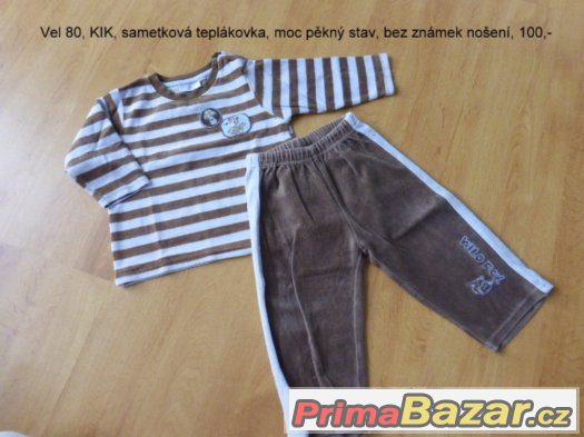 komplety, soupravičky, teplákovky vel 56-98 – fotografie 3