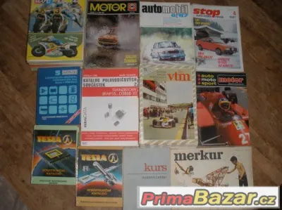 Staré katalogy,časopisy ABC,Automobil,návod Merkur