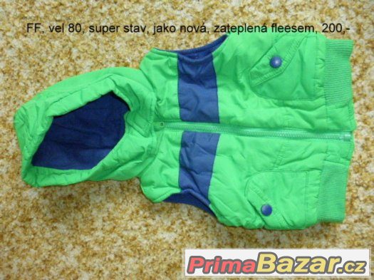 Vesty a bundy vel 68 - 122 (3 měsíce až 6 let) – fotografie 2