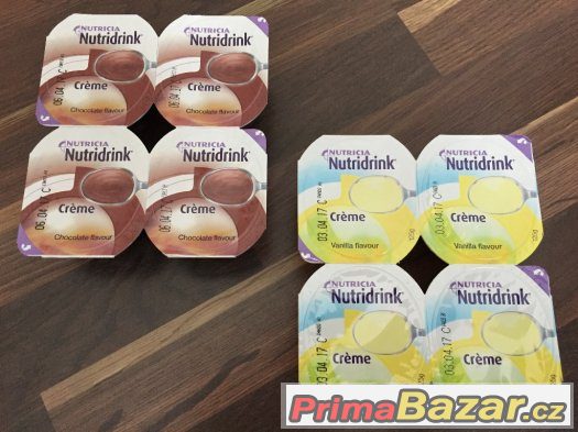 Nutricia Nutridrink Creme - čokoláda, vanilka – fotografie 1