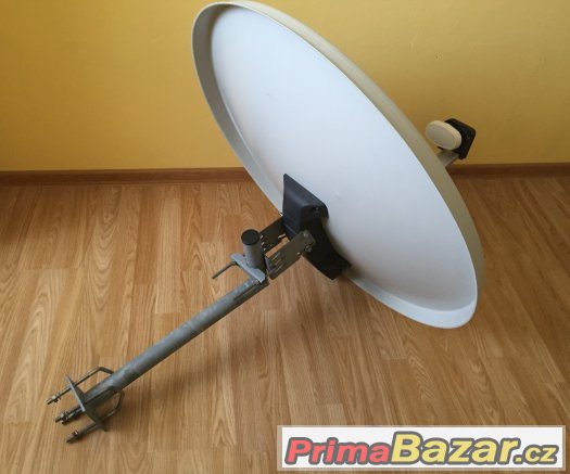 Satelitní parabola 85cm + Konvertor + Držák – fotografie 3