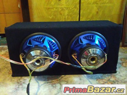 Subwoofer 3000 W + zesilovač a kabeláž – fotografie 2