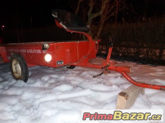 Prodám vozík na malotraktor TERA VARI – fotografie 2