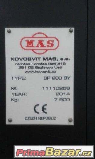 Soustruhy - CNC MAS SP 280 – fotografie 4