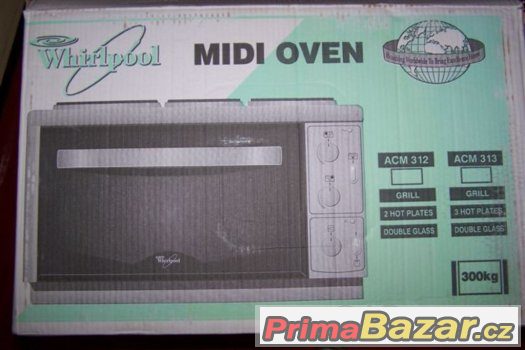 El. Trouba /Grill+3 plotynkovy sporak/ Whirlpool MIDIOwen EU – fotografie 1