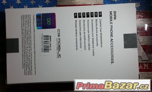 Samsung S4 i9505...BMW...Flip Kožené Pouzdro BÉŽOVÉ-krémové – fotografie 3