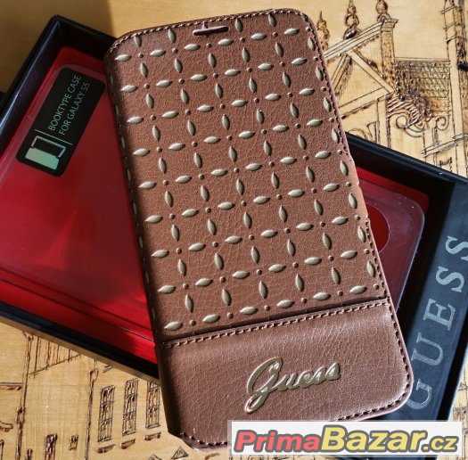 Pouzdro GUESS Knížka Samsung S5 G900 – fotografie 2