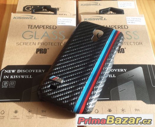 Samsung S4 mini Pouzdro + Tvrzené Sklo – fotografie 1