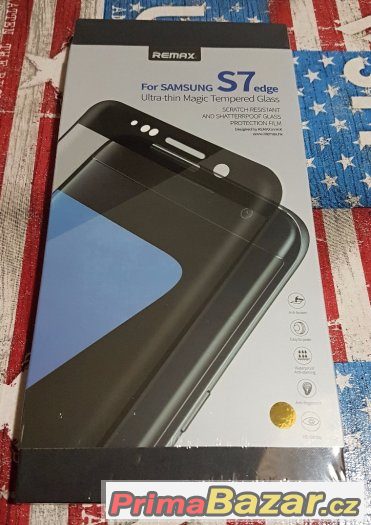 Samsung G935 Edge - Tvrzené sklo Gold – fotografie 2