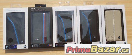 Samsung S3, S4 mini, S4..BMW flip pouzdro Kožené – fotografie 2