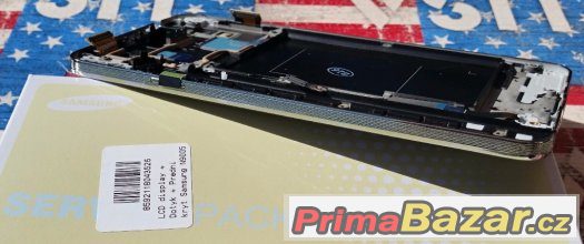 Samsung Note 3-N9005 - LCD display + Dotyk + Přední kryt – fotografie 5