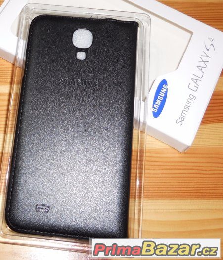 Samsung S4 i9505 Flip pouzdro Knížka ČERNÉ – fotografie 3