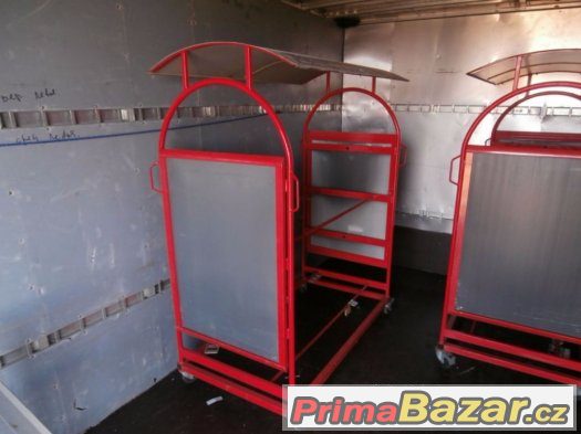 Pojízdný přepravní box na pneu,reklama.. – fotografie 3