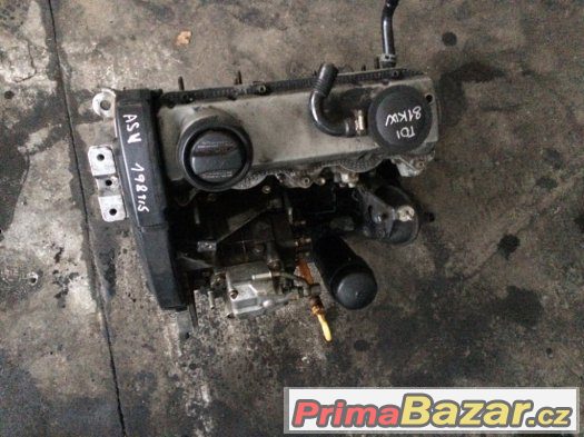 motor 1.9 tdi 81kw ASV najeto 198tis Octavia,Golf IV – fotografie 1