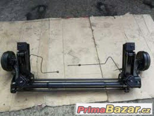 Zadní náprava Peugeot 306 ABS+Bubny – fotografie 1