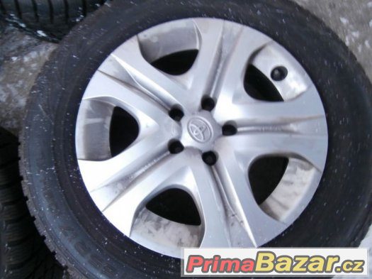 Zánovní sada rozteč 5x114.3 Toyota RAV4 vel.17  za 4ks – fotografie 2