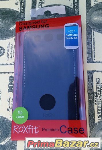 Kožené Flip Pouzdro pro Samsung S3 i9301neo/i9300 – fotografie 2