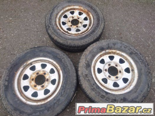Disky na Nissan rozteč 6x139.7 vel.6x16 – fotografie 1