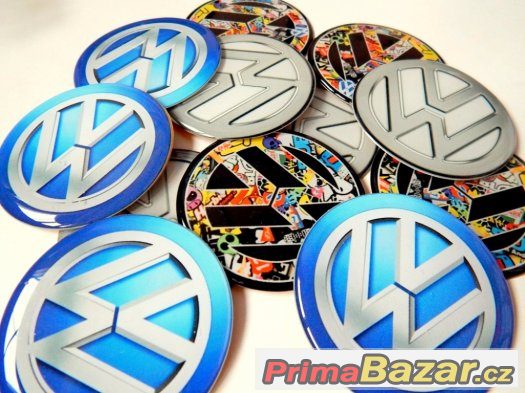 3d nálepky vw skoda logo – fotografie 1