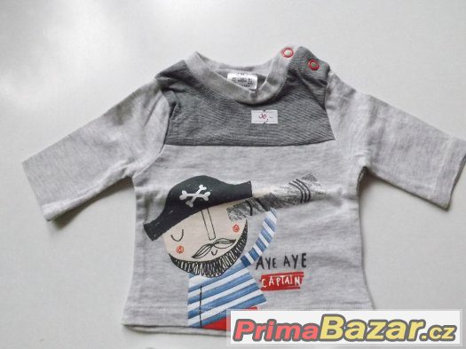 Piratska sada pro chlapecka-F&F-vel. tiny baby/44 cm NOVA – fotografie 2