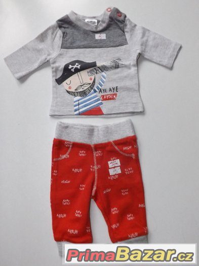 Piratska sada pro chlapecka-F&F-vel. tiny baby/44 cm NOVA – fotografie 4