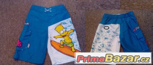 plavky bart simpsons 128 velikost – fotografie 1
