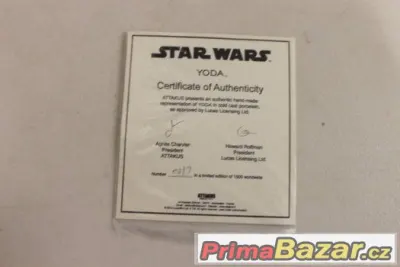 YODA Star Wars vzácná sběratelská figurka