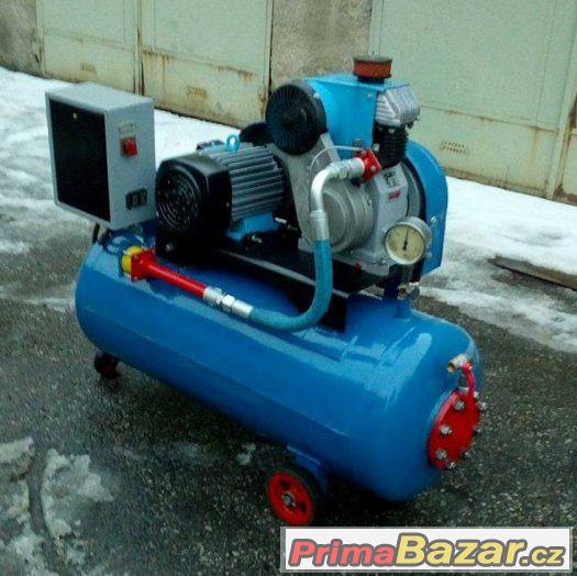Prodám kompresor orlík 1JSK 75 po  GO, el. mot. 3 kW – fotografie 4