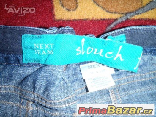 Suprové džíny NEXT SLOUCH s kapsama – fotografie 4