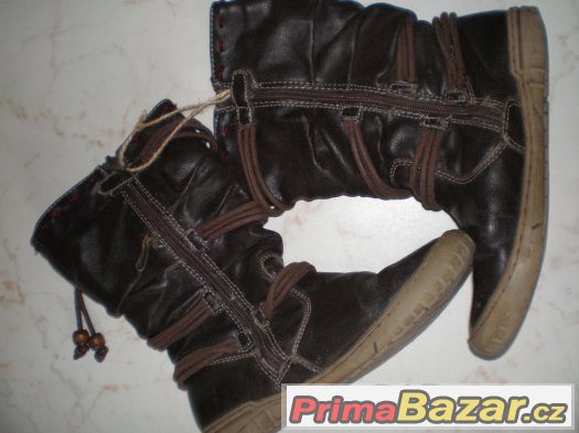 Dívčí kozačky BOBBI SHOES vel. 30 – fotografie 3