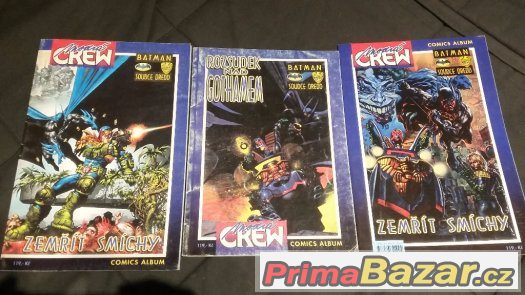 Komiksy - Batman, Dredd, CREW, atd,PLATI DO SMAZANI – fotografie 4