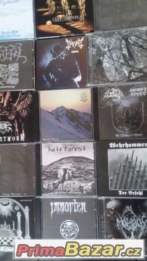 BLACK METAL cd a pár ostatních žánrů – fotografie 5