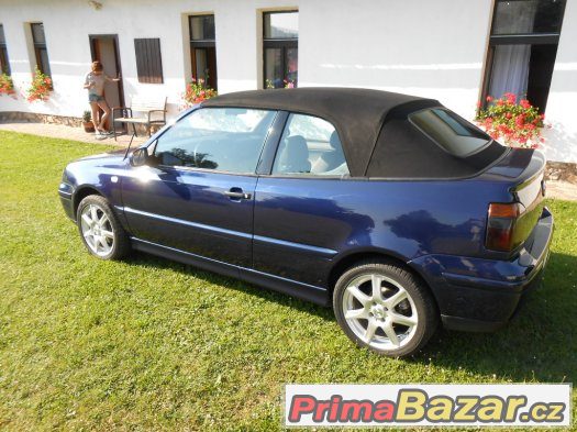 Prodám krásný, VW GOLF cabrio, 1,6i, r.v. 2000, – fotografie 2