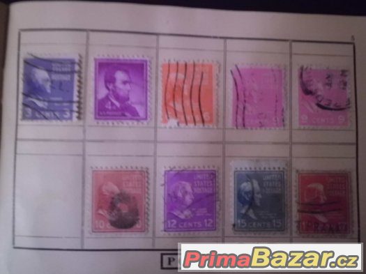 Sbírka starých poštovních známek - USA – fotografie 5