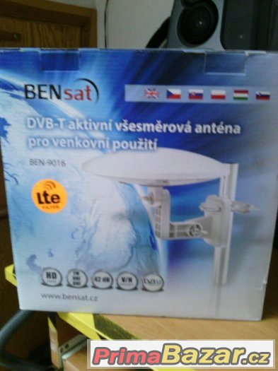DVB-T aktivní všesměrová anténa pro venkovní použití. – fotografie 1