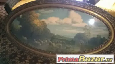 Obraz pasoucí se ovce