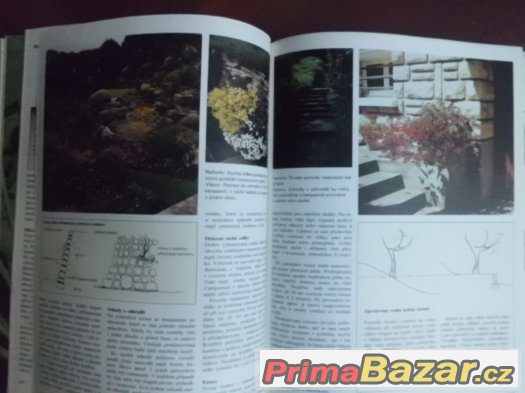 4x  pěkná obr Kniha -Jaro,Léto,Podzim,Zima v Zahradě – fotografie 4