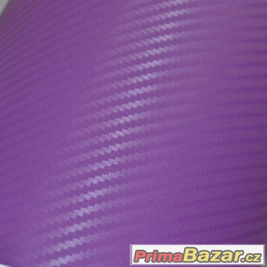 Karbonová fólie fialová 152cm 3D Karbon Carbon výprodej – fotografie 2