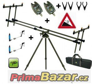 Stojan Tri Pod Specialist 3 Rods +2x hlásič + 2x indikátor z – fotografie 1