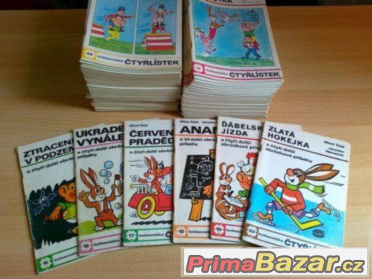 Komiksové časopisy - Čtyřlístek - koupím – fotografie 1