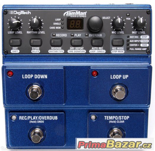Prodám kytarový efekt Digitech JamMan Stereo – fotografie 2