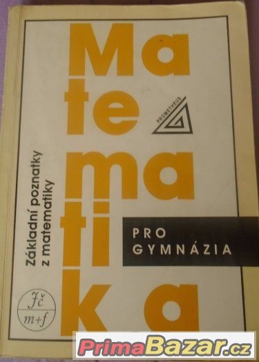 Matematika pro gymnazia – fotografie 2