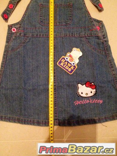 Riflová sukýnka Hello Kitty. – fotografie 4