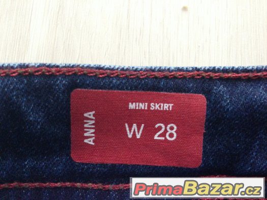 Džínová minisukně Jeans Cross vel.28(S) – fotografie 3