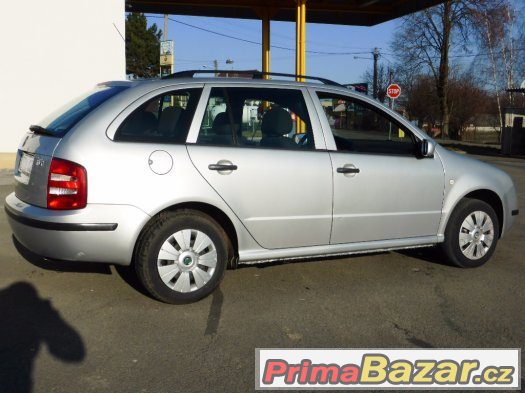 ŠKODA FABIA COMBI 2004 1.4i16V 55kW KLIMA LYŽINY ABS 2xBAG – fotografie 3